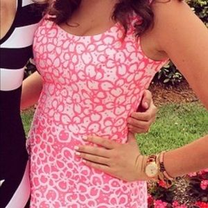Lilly Pulitzer hot pink dress